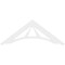 Ekena Millwork Pitch Stanford Architectural Grade PVC Gable Pediment, 48"W x 18"H x 1"P (9/12) GPP048X018X100STA - alternate 3